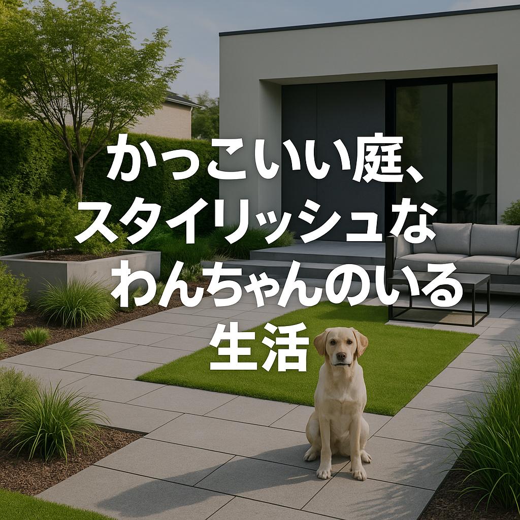 モダンデザインと暮らす、スタイリッシュなわんちゃんのいる生活