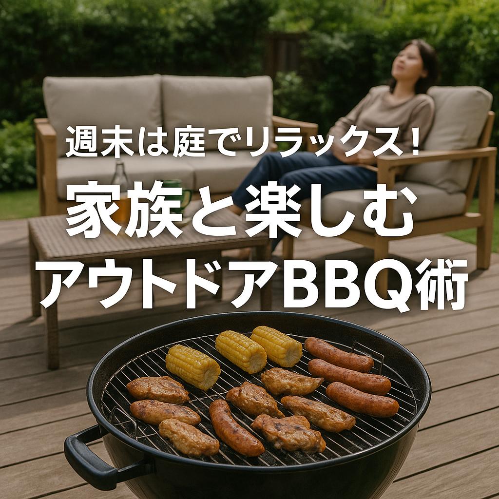週末は庭でリラックス！家族と楽しむアウトドアBBQ術